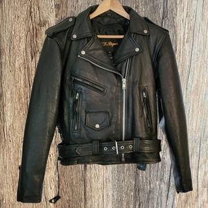 Black Moto Leather Jacket